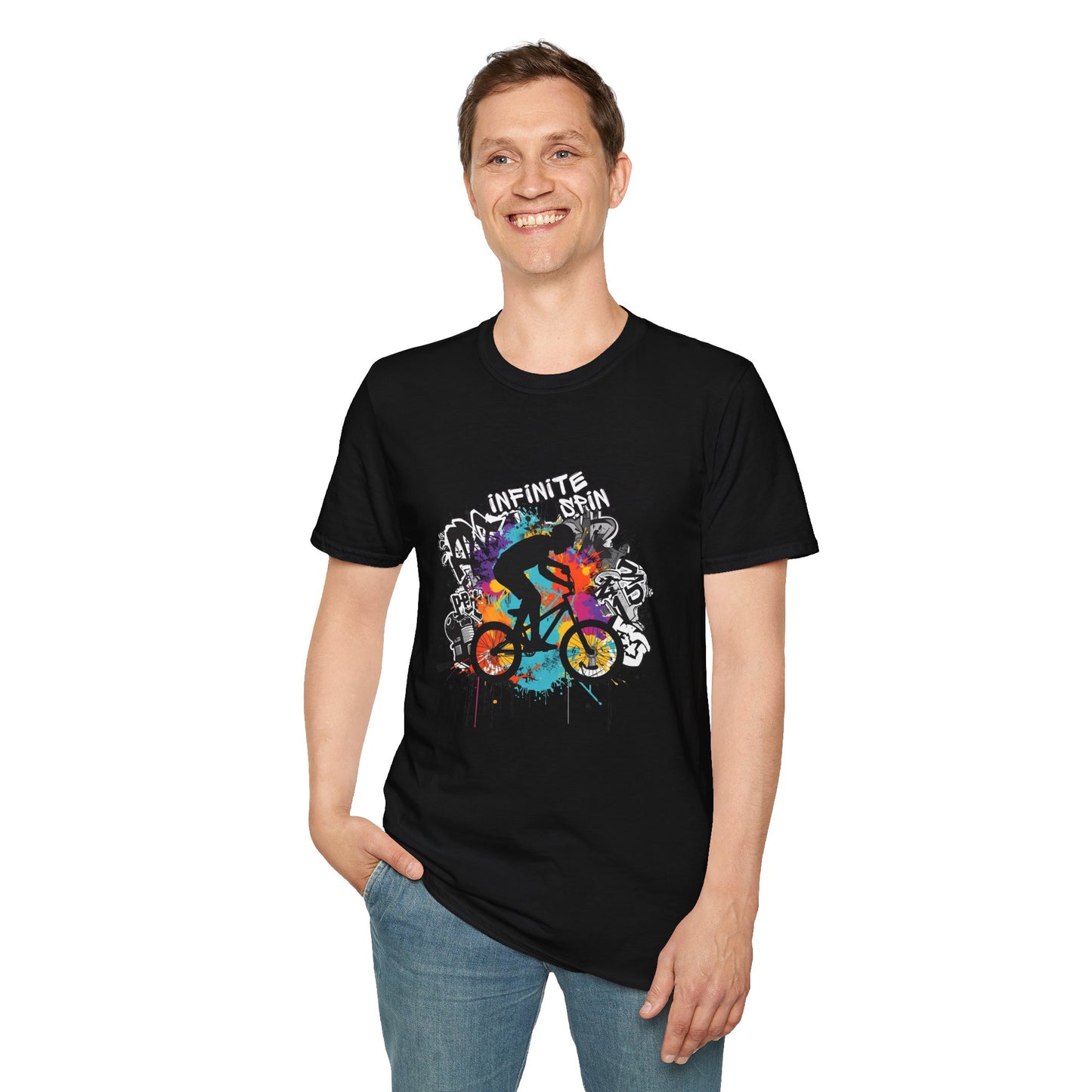 Infinite Spin - Unisex Softstyle T-Shirt