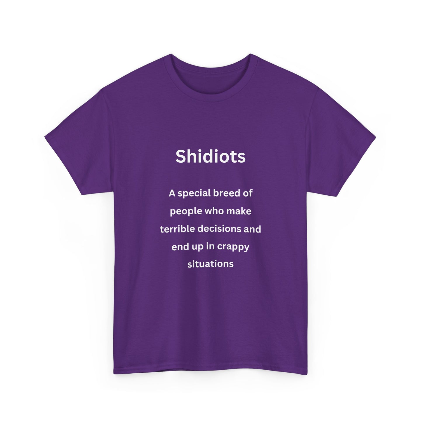 Shidiots - Urban Words - Unisex Heavy Cotton Tee