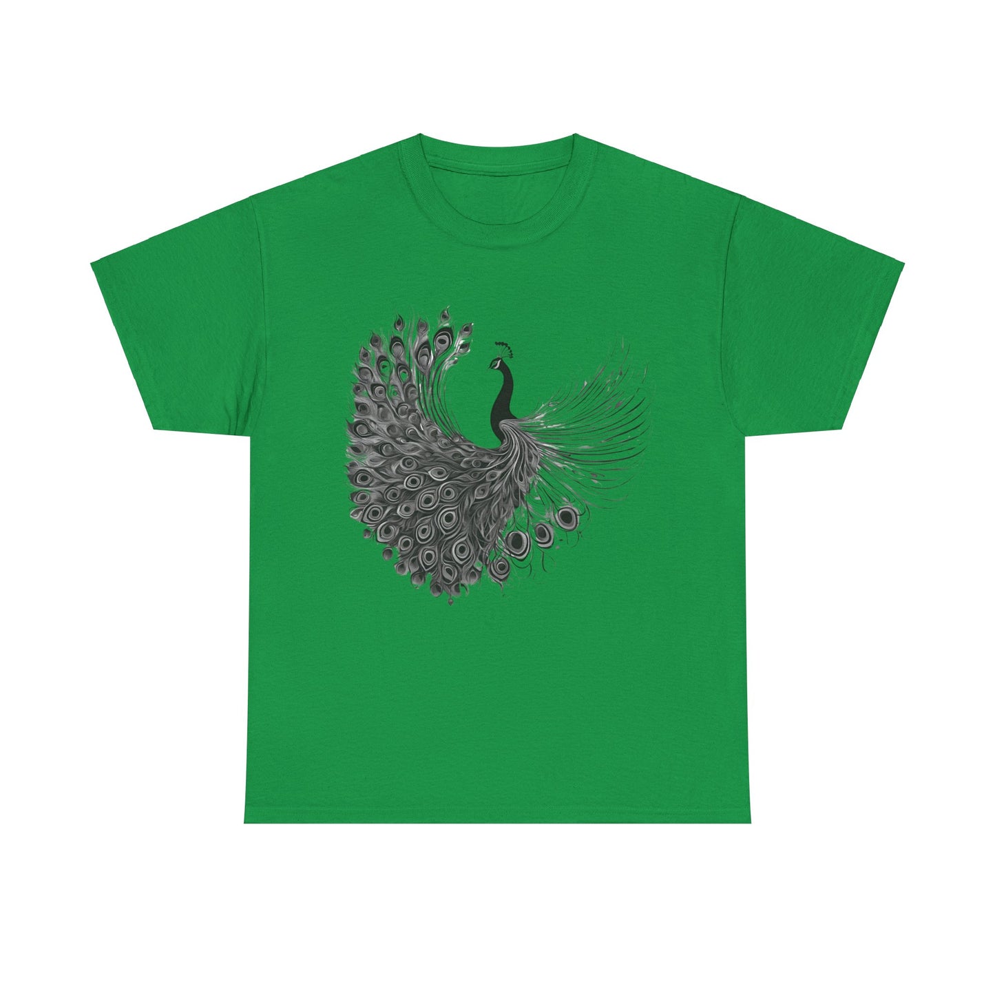 Peacock - Statement Graphic - Unisex Heavy Cotton Tee