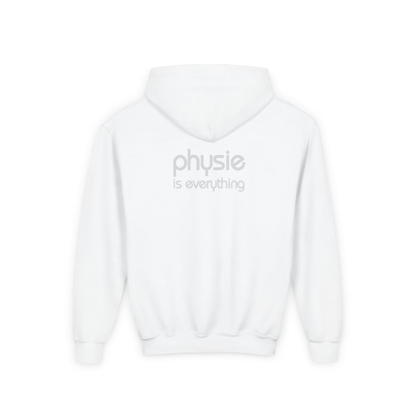 Physie is life (printed on back) - Youth Heavy Blend Hoodie