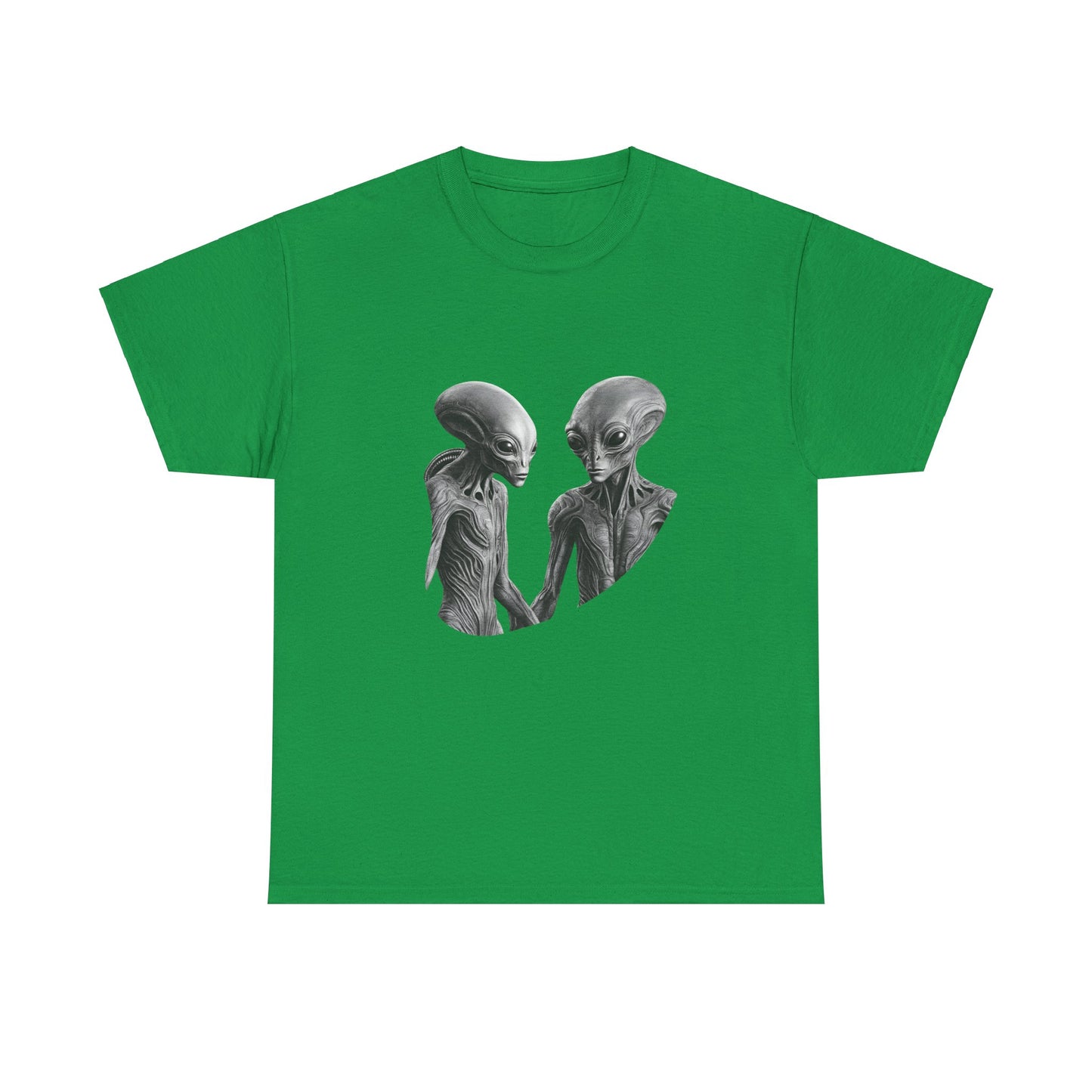 Aliens - Statement Graphic - Unisex Heavy Cotton Tee