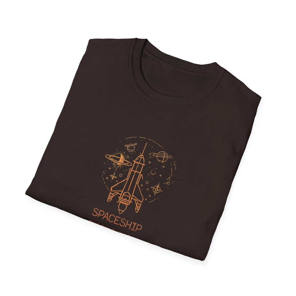Spaceship - Unisex Softstyle T-Shirt