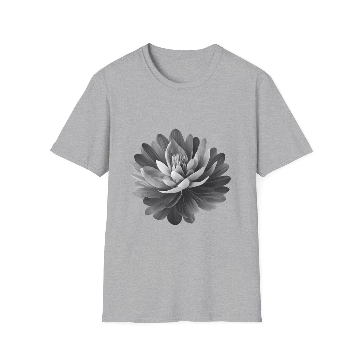 Flower - Statement Graphic - Unisex Softstyle T-Shirt