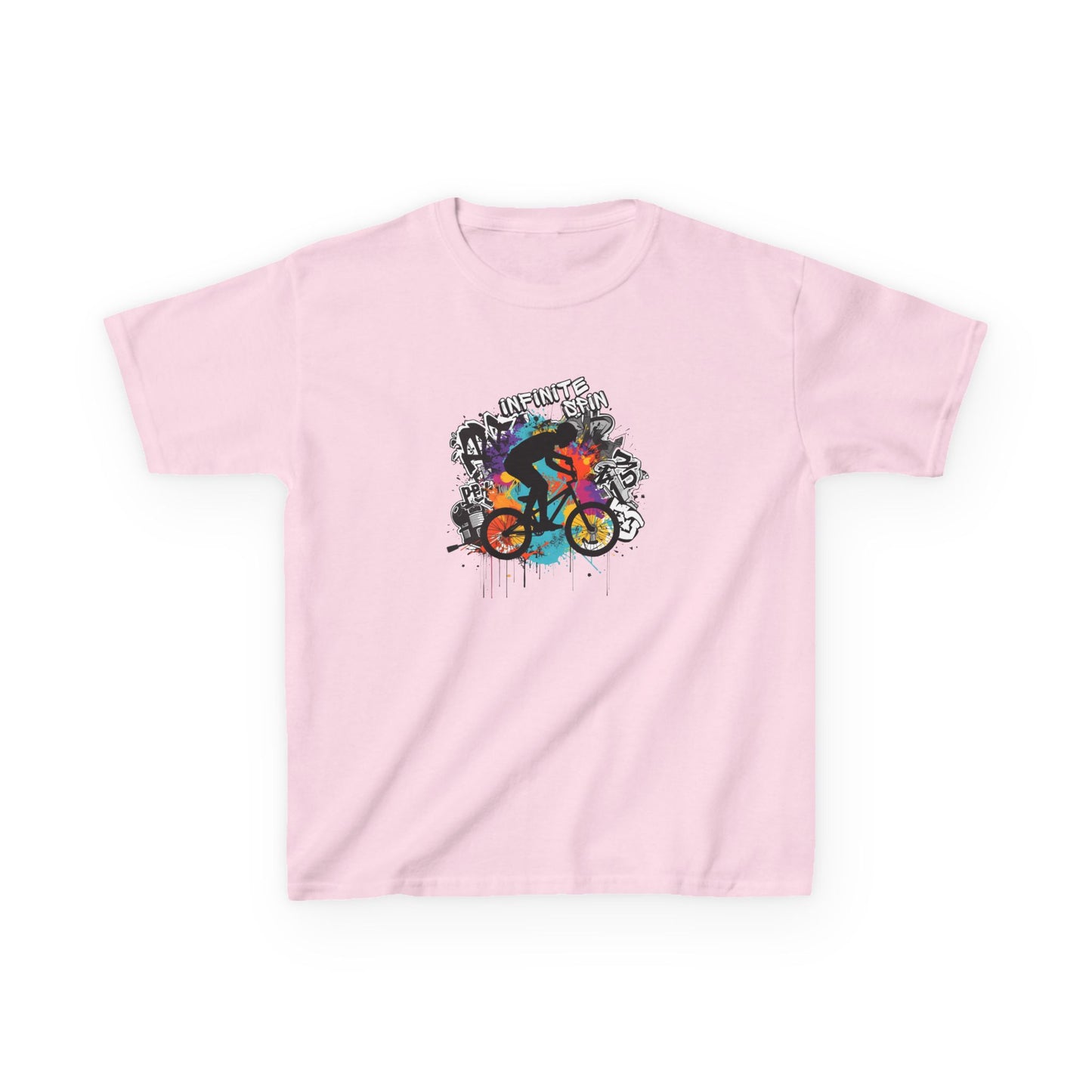 Infinite Spin (bike) - Youth / Kids Heavy Cotton™ Tee