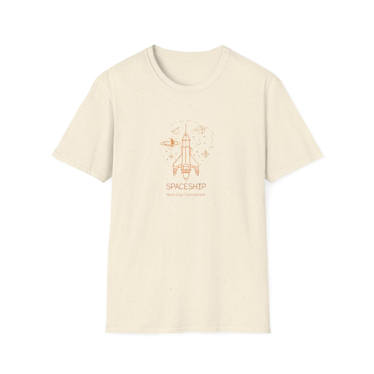 Spaceship - Unisex Softstyle T-Shirt