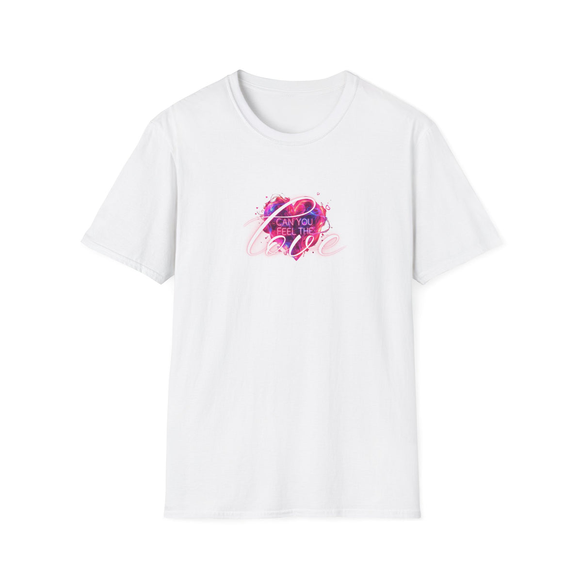 Can you feel the Love - Unisex Softstyle T-Shirt