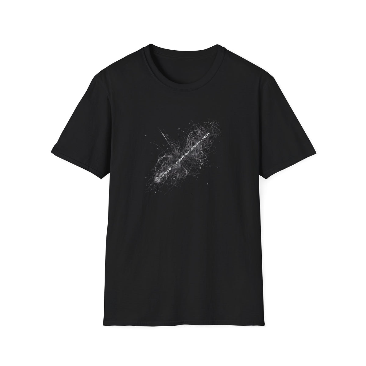 Designed by thought. Powered by Tech - Unisex Softstyle T-Shirt