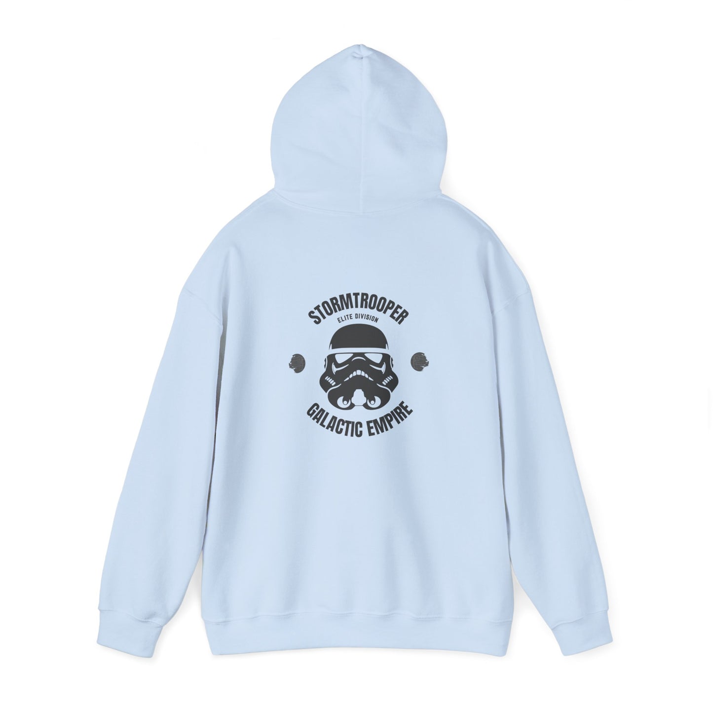 Storm Trooper (printed on back) - Modern vibes - Unisex Heavy Blend™ Hooded Sweatshirt