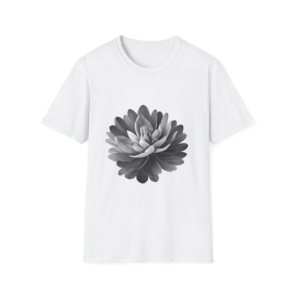 Flower - Statement Graphic - Unisex Softstyle T-Shirt