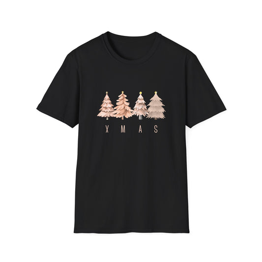 XMAS trees (Neutral) - Unisex Softstyle T-Shirt