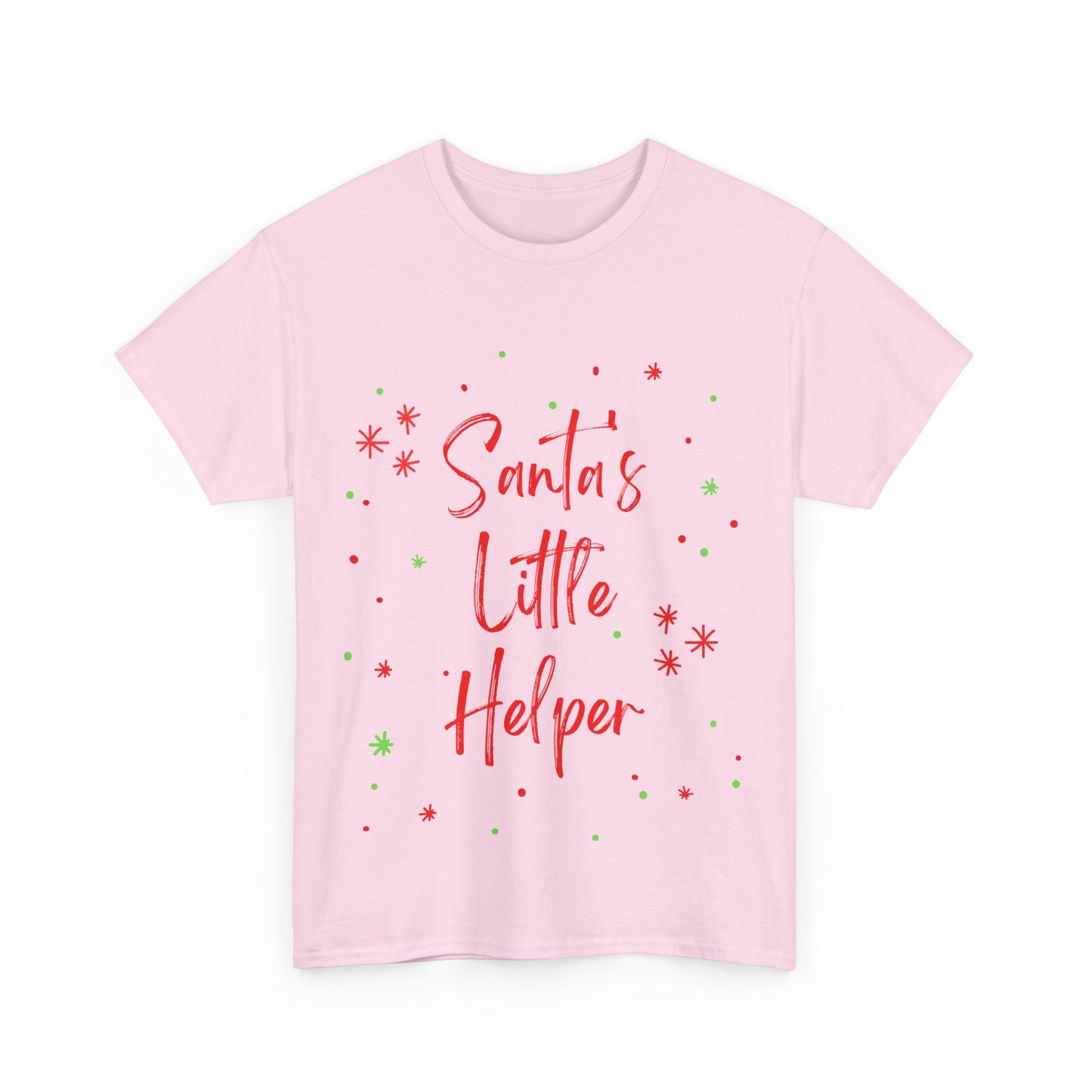 Santa's little helper Christmas - Unisex Heavy Cotton Tee