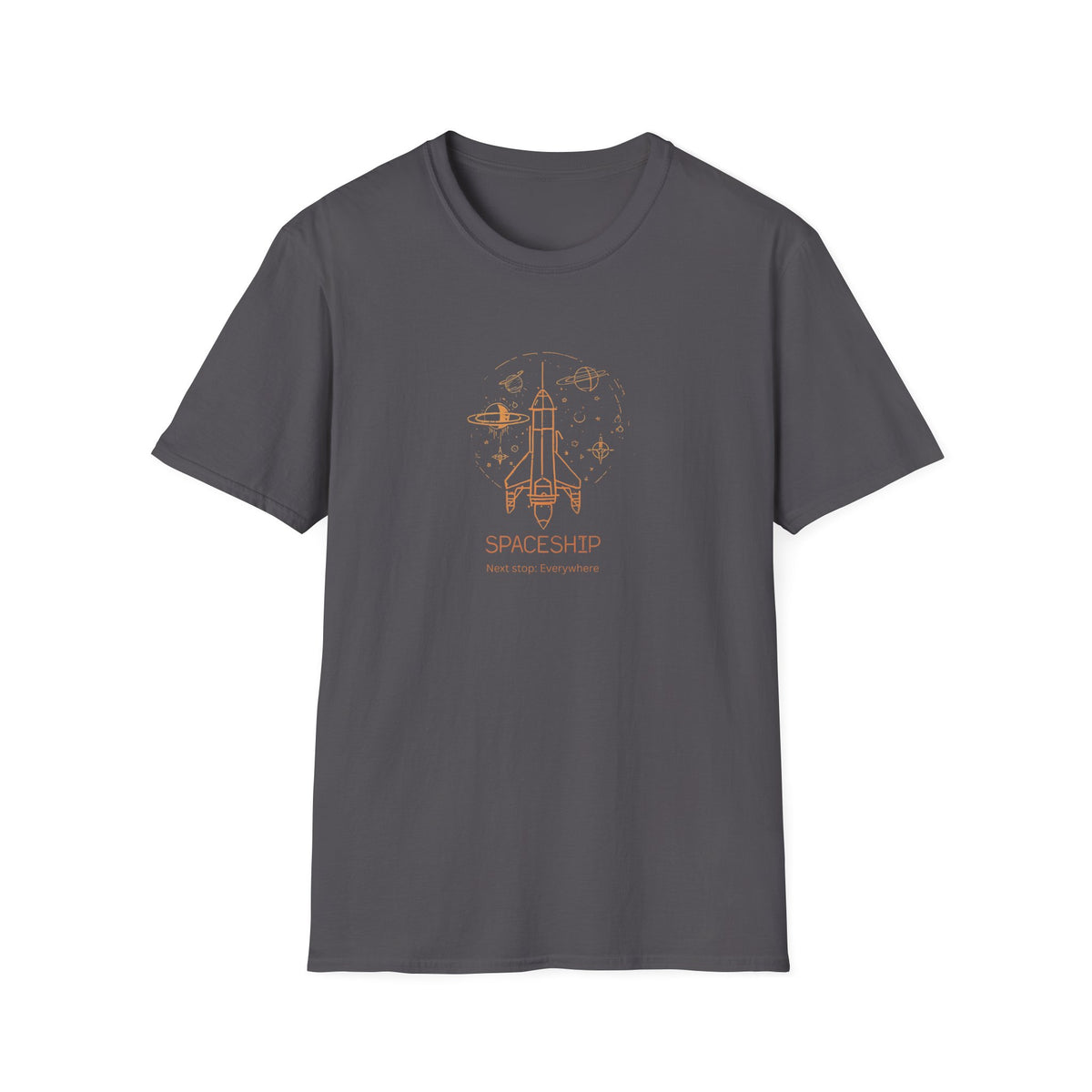 Spaceship - Unisex Softstyle T-Shirt