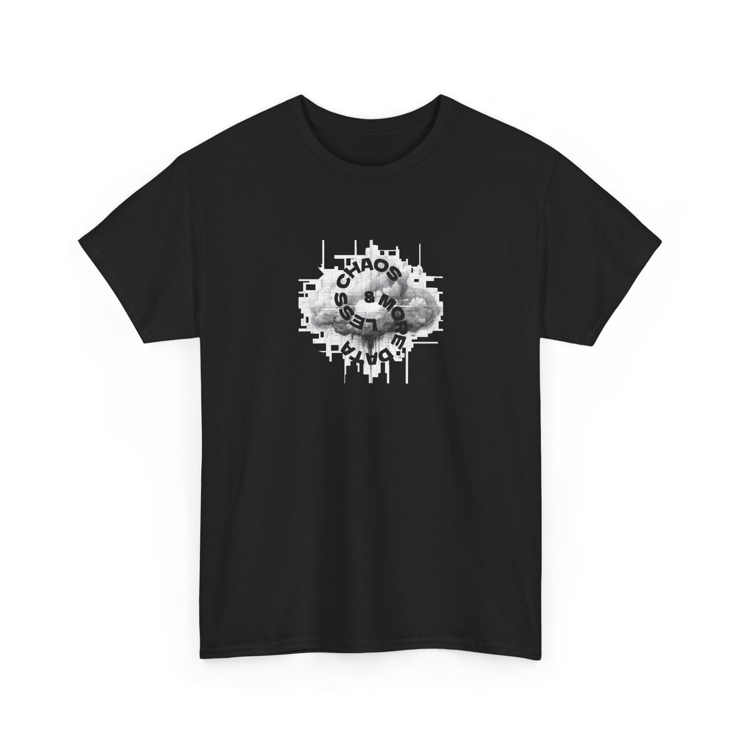 Less Chaos, More Data - Unisex Heavy Cotton Tee