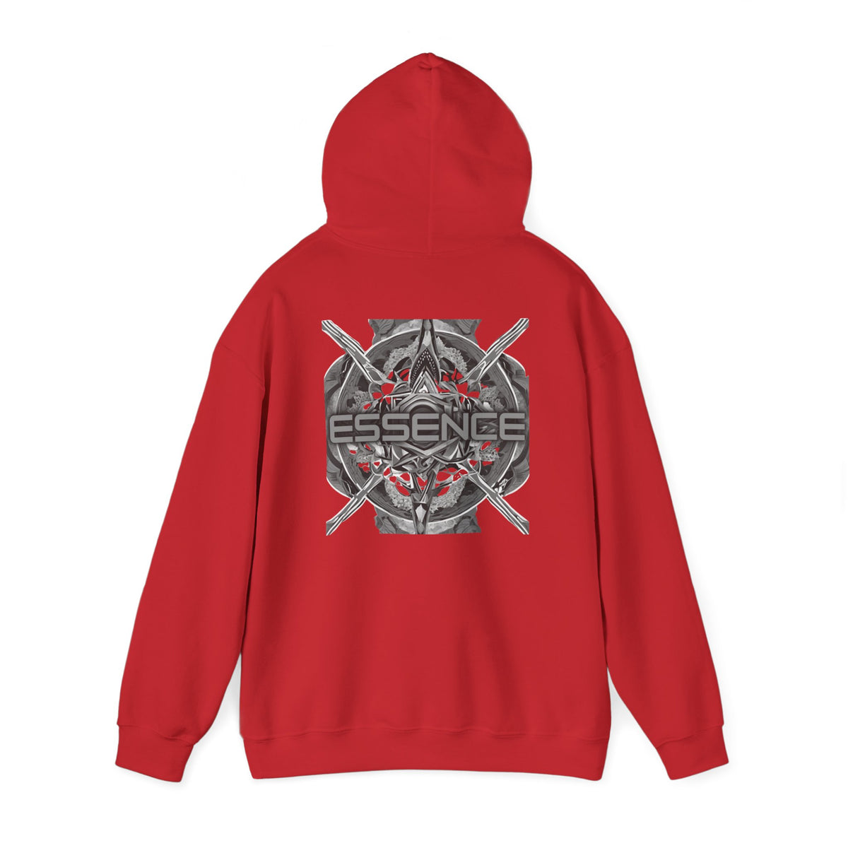 Essence (printed on back) - Statement Graphic - Unisex Heavy Blend™ Hooded Sweatshirt