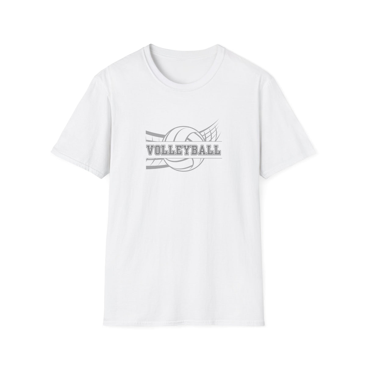 Volleyball (net) - Unisex Softstyle T-Shirt