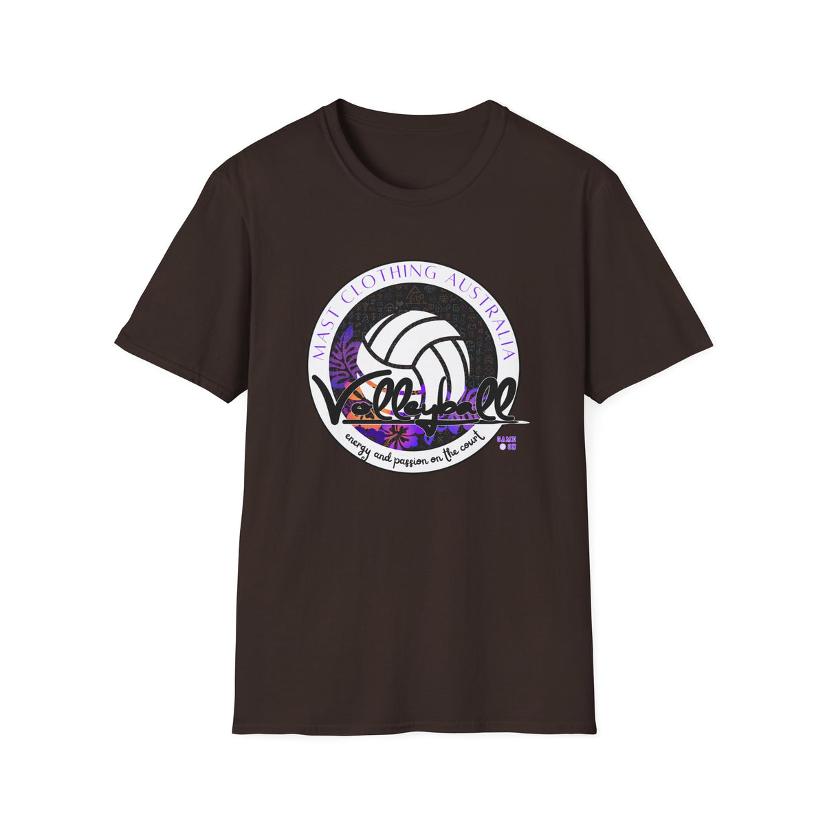 Volleyball graphic - Unisex Softstyle T-Shirt