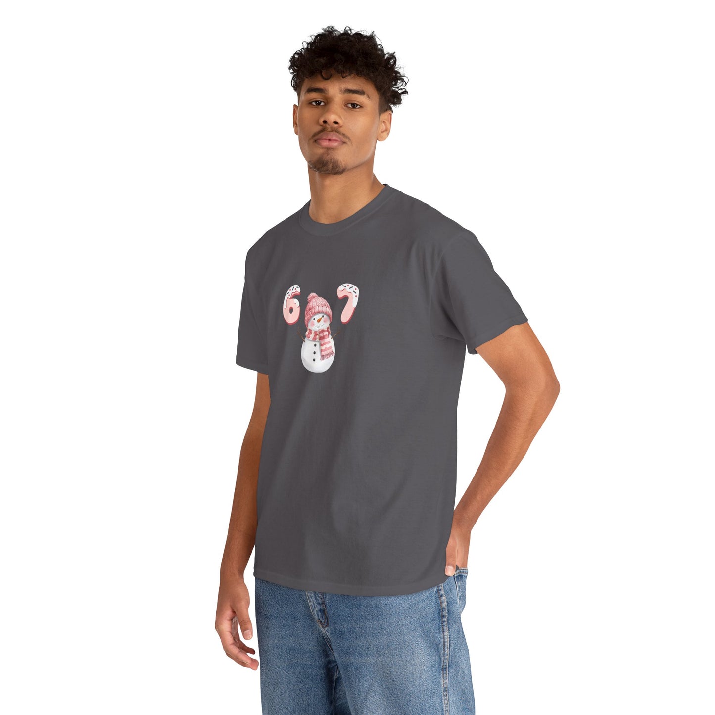 Snowman 6-7  - Unisex Heavy Cotton Tee
