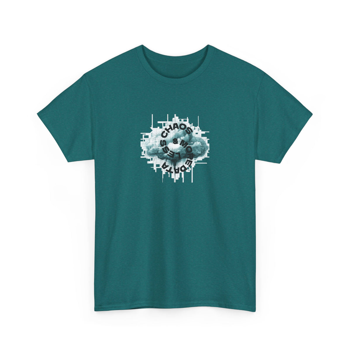 Less Chaos, More Data - Unisex Heavy Cotton Tee