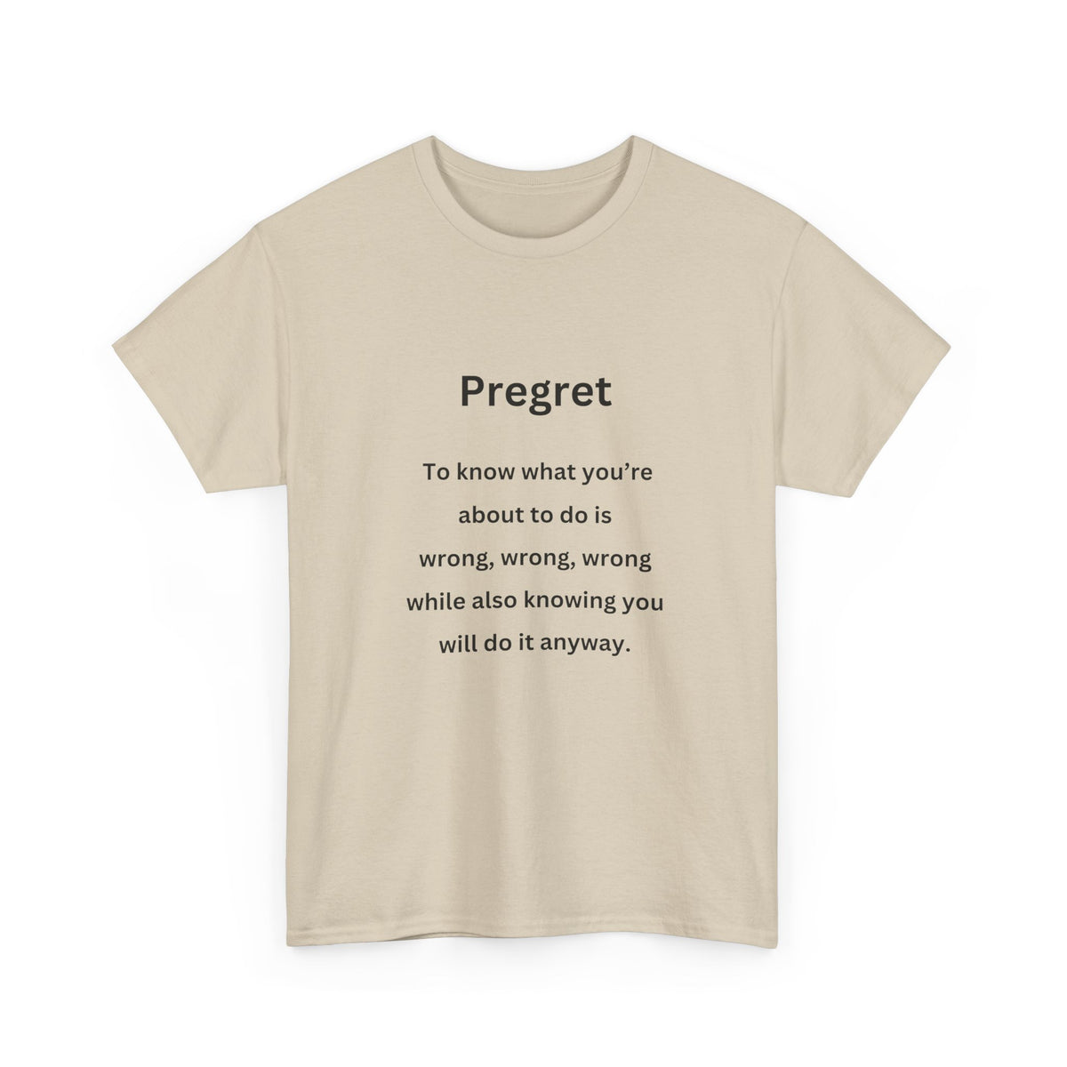 Pregret - Urban Words - Unisex Heavy Cotton Tee