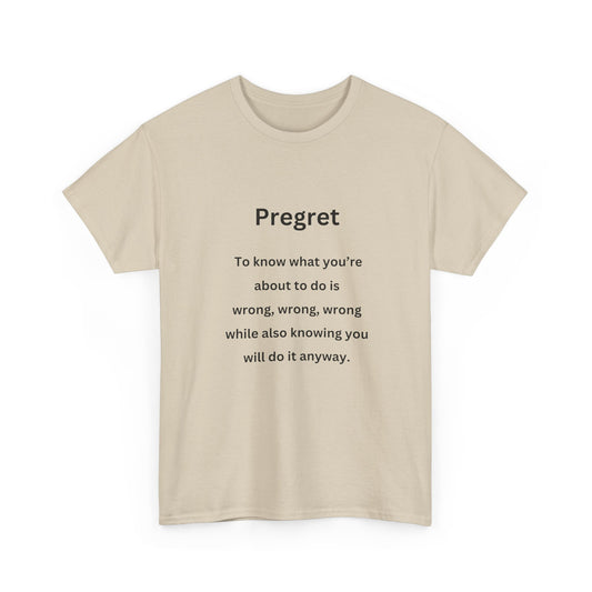 Pregret - Urban Words - Unisex Heavy Cotton Tee