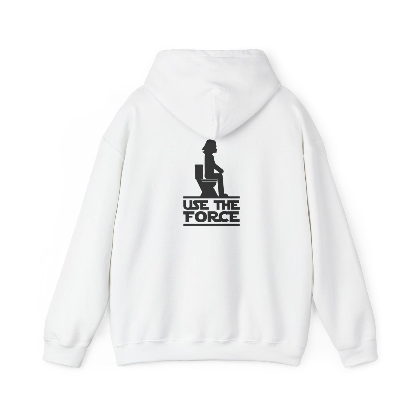 Use the Force (Star Wars) (printed on back) - Modern Vibes - Unisex Heavy Blend™ Hooded Sweatshirt