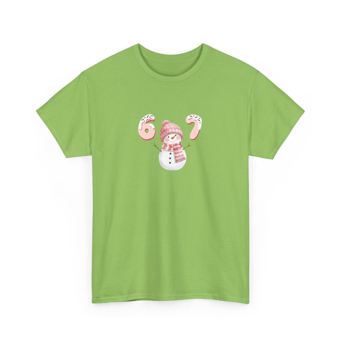 Snowman 6-7  - Unisex Heavy Cotton Tee