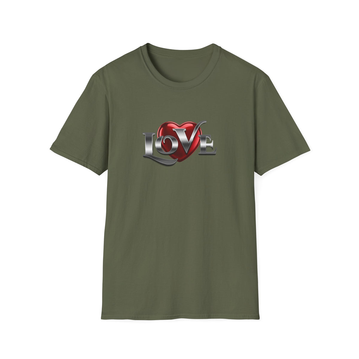 Silver Love - Unisex Softstyle T-Shirt