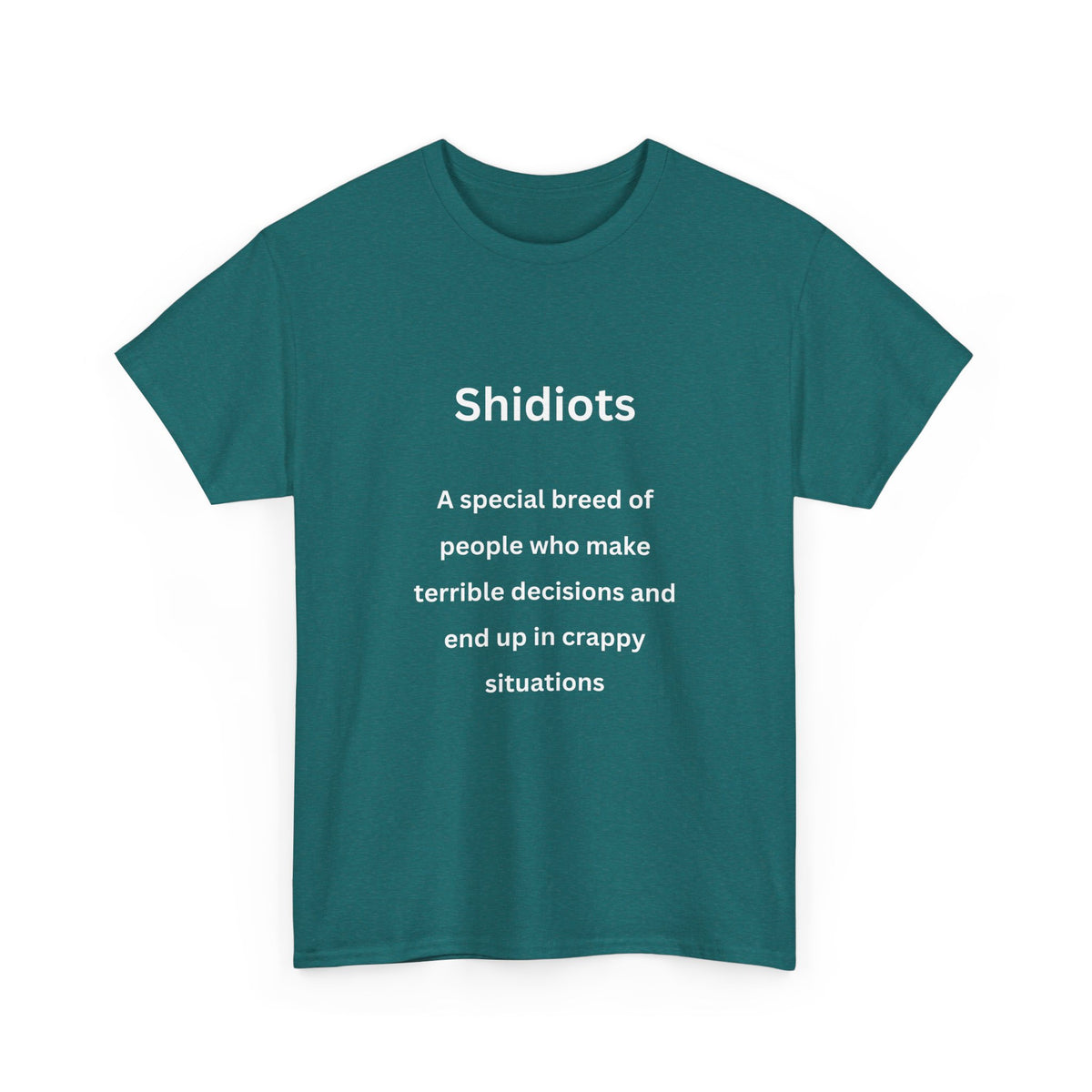 Shidiots - Urban Words - Unisex Heavy Cotton Tee
