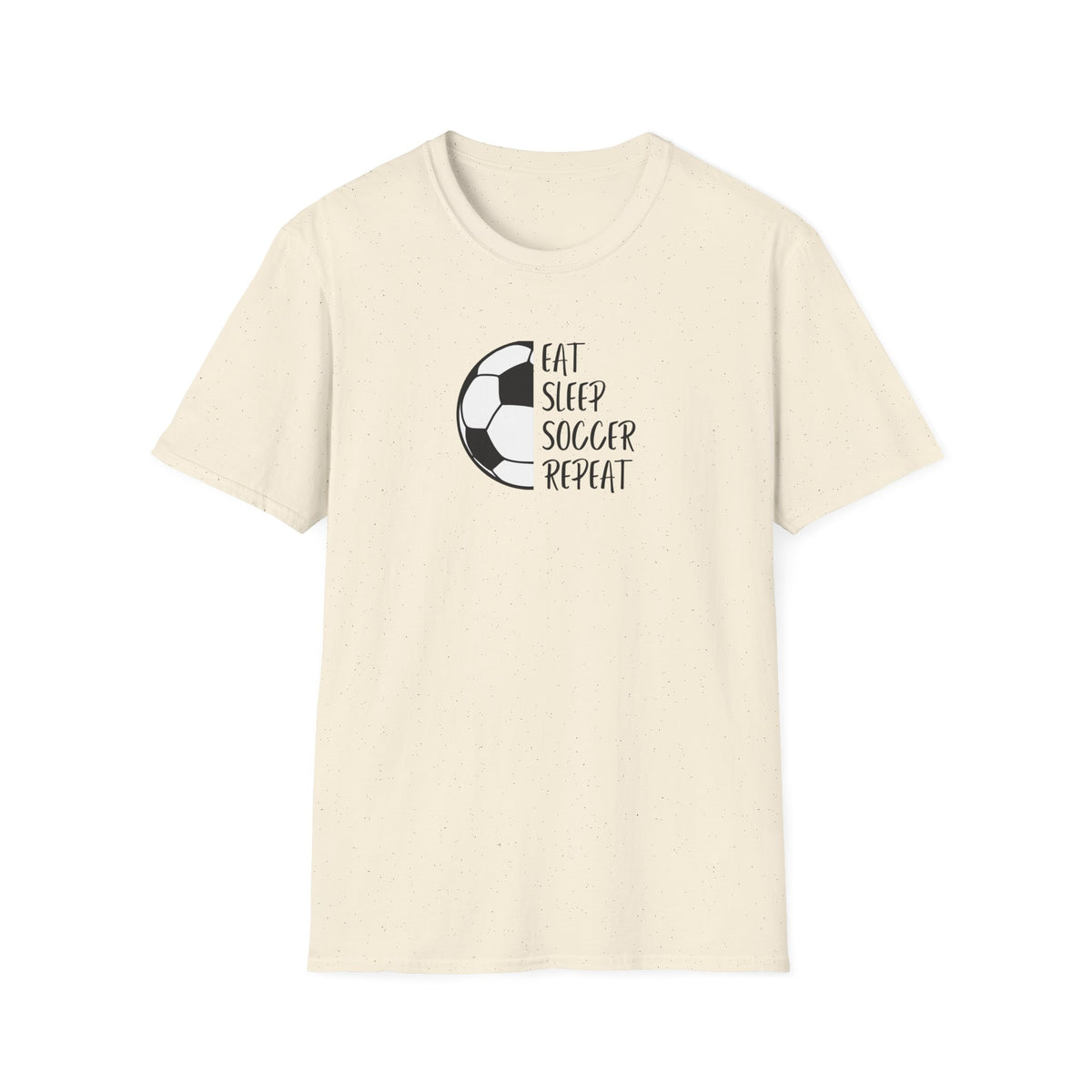 Eat Sleep Soccer Repeat - Unisex Softstyle T-Shirt