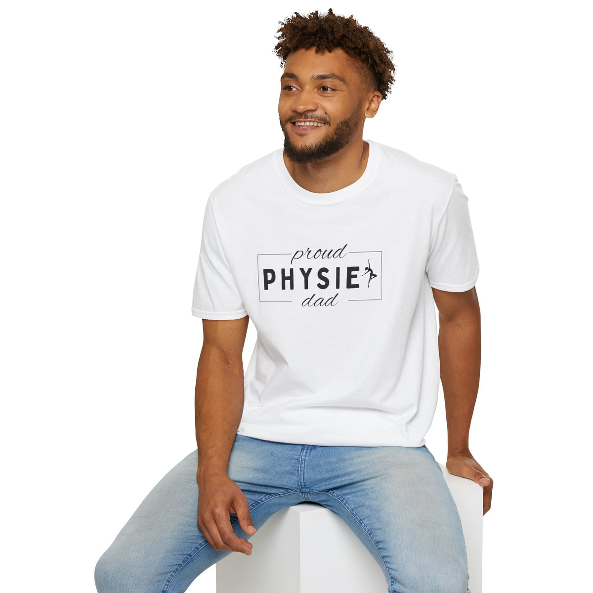 Proud Physie Dad - Softstyle T-Shirt