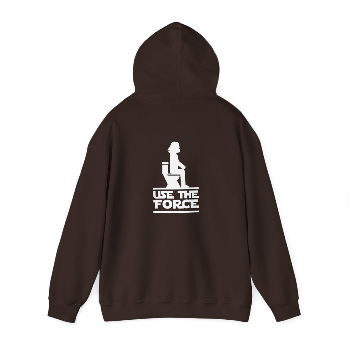 Use the Force (Star Wars) (printed on back) - Modern Vibes - Unisex Heavy Blend™ Hooded Sweatshirt