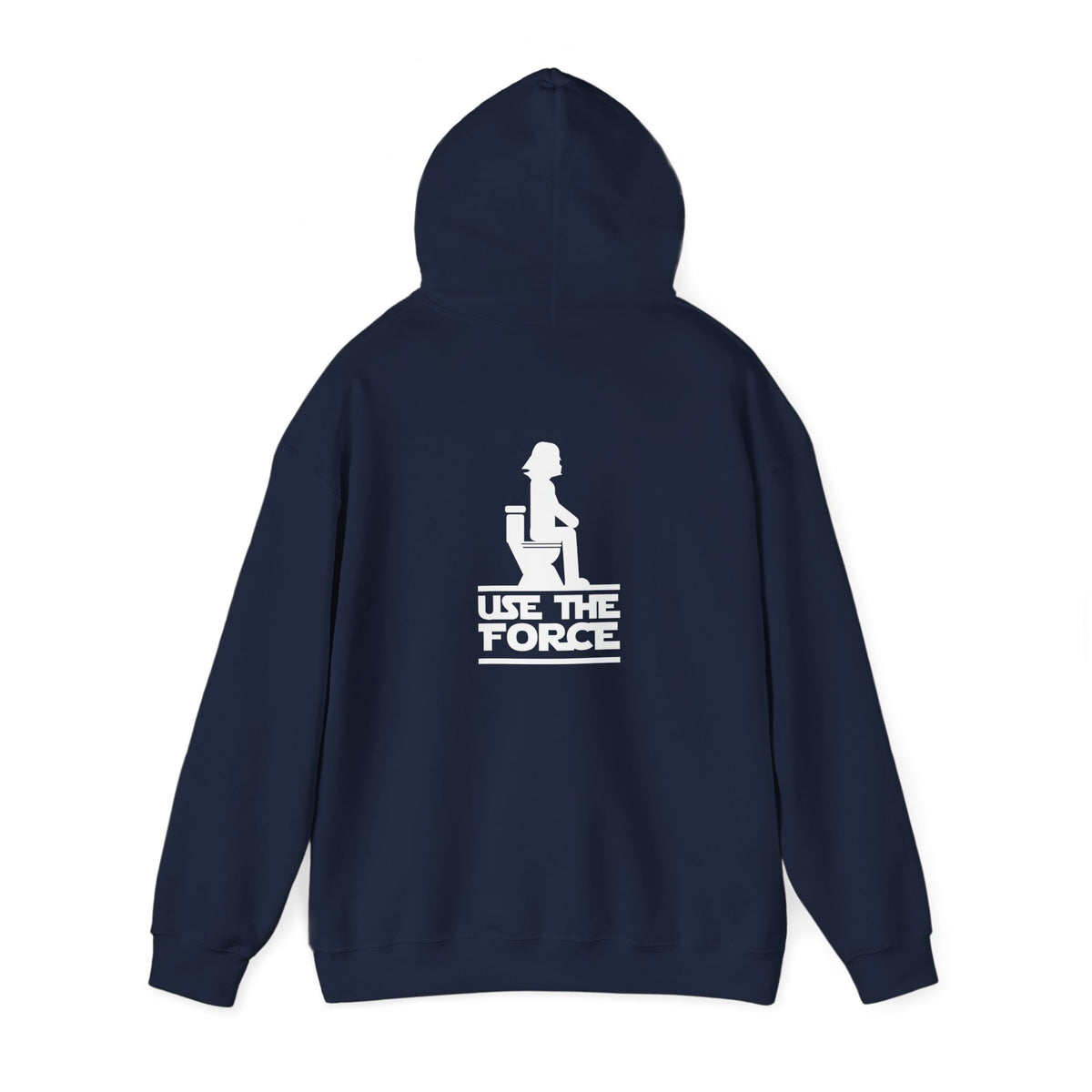 Use the Force (Star Wars) (printed on back) - Modern Vibes - Unisex Heavy Blend™ Hooded Sweatshirt