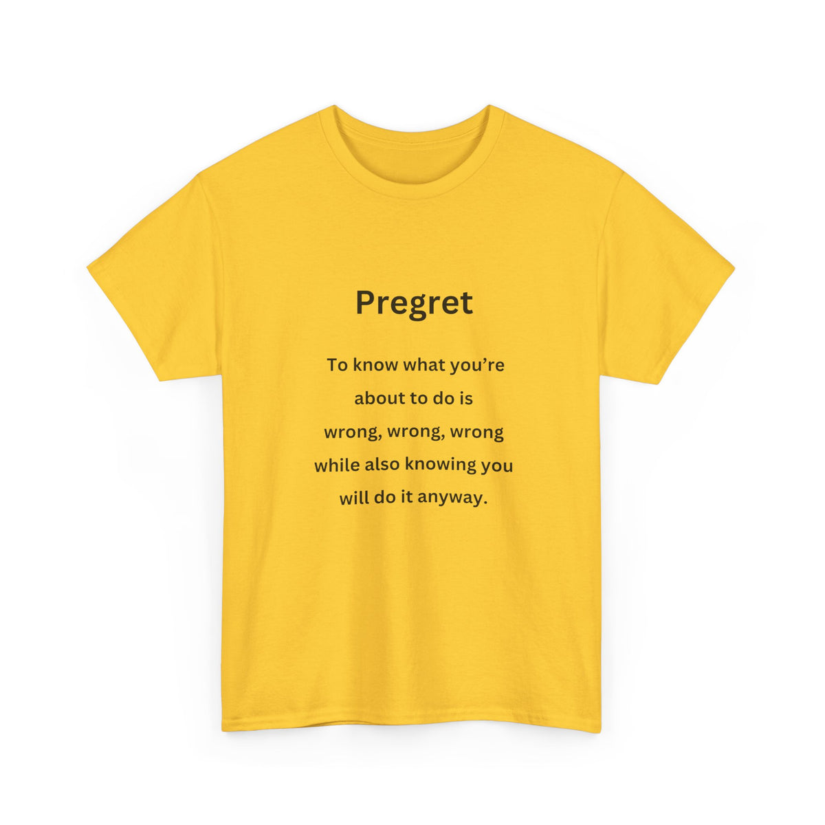 Pregret - Urban Words - Unisex Heavy Cotton Tee