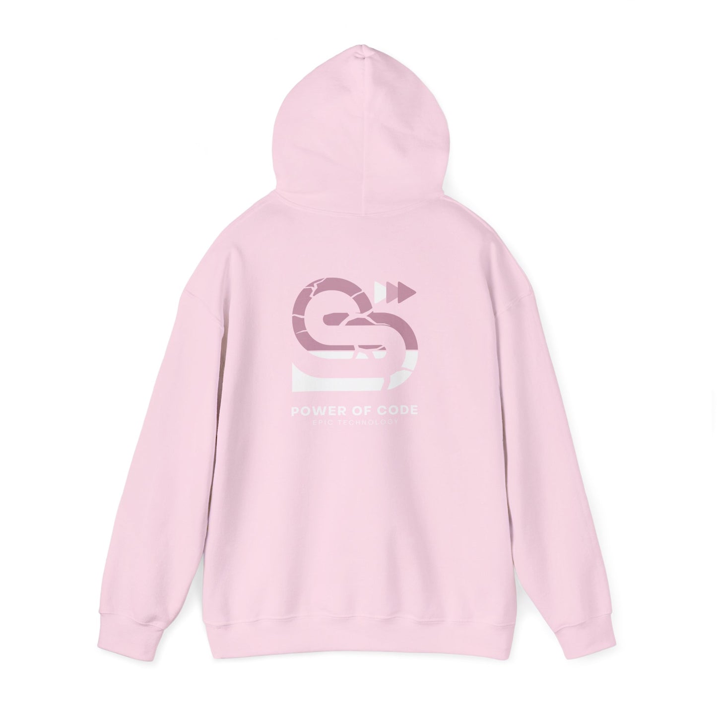 Power of Code (printed on back) - Unisex Heavy Blend™ Hooded Sweatshirt