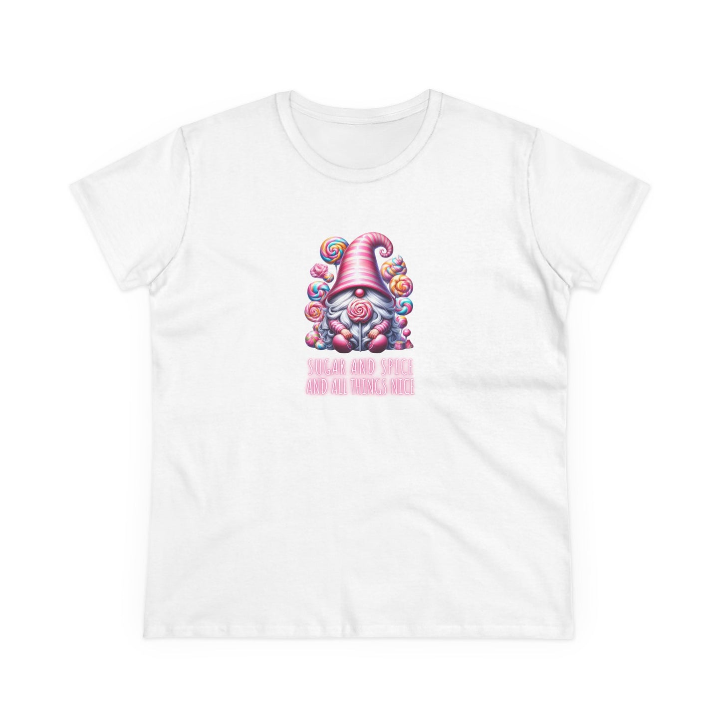 Sugar & Spice and all things nice - Gnomes - Women's Midweight Cotton Tee