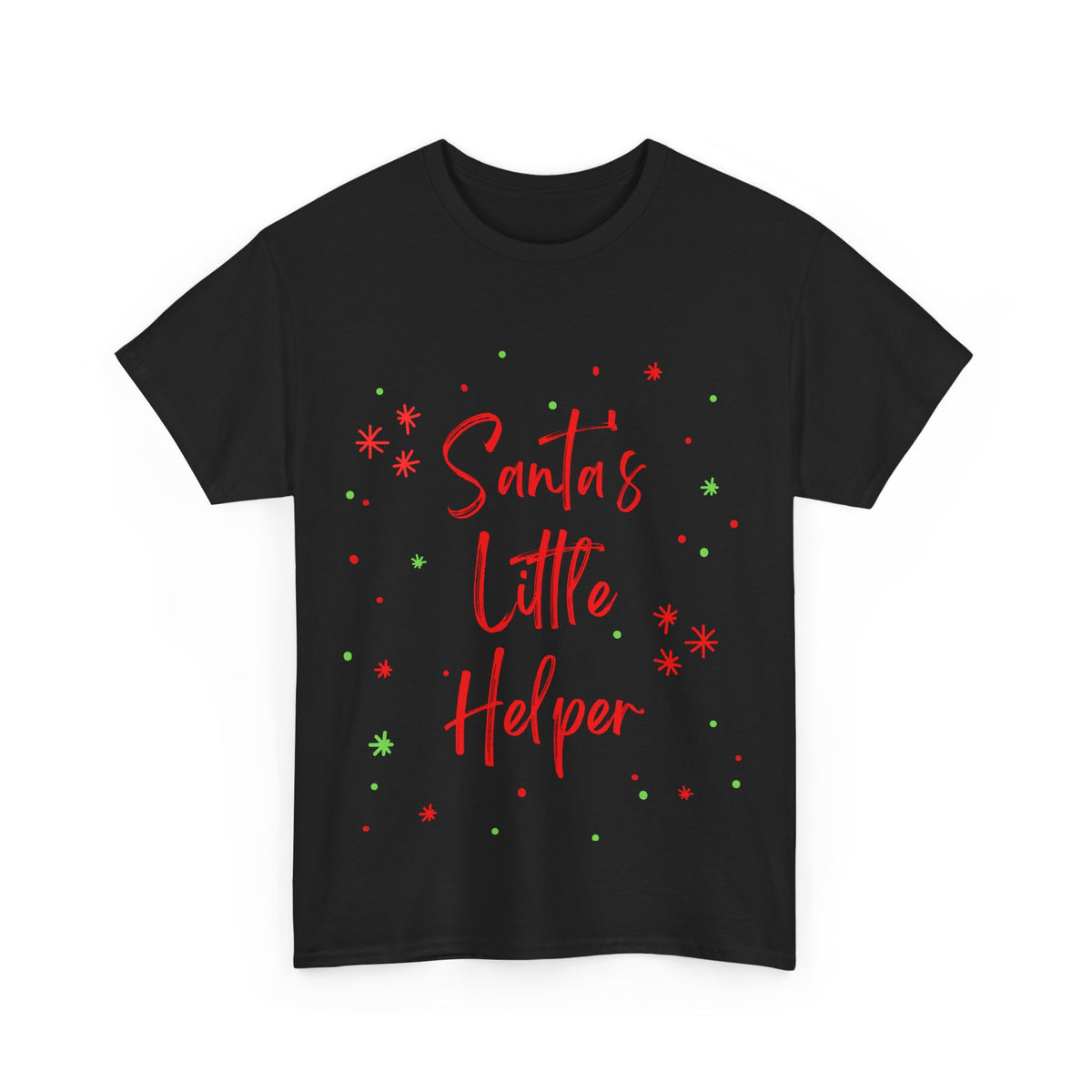 Santa's little helper Christmas - Unisex Heavy Cotton Tee