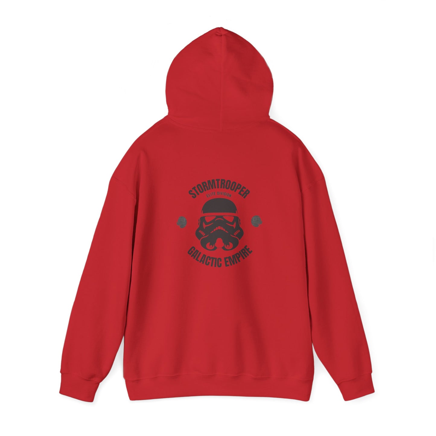 Storm Trooper (printed on back) - Modern vibes - Unisex Heavy Blend™ Hooded Sweatshirt
