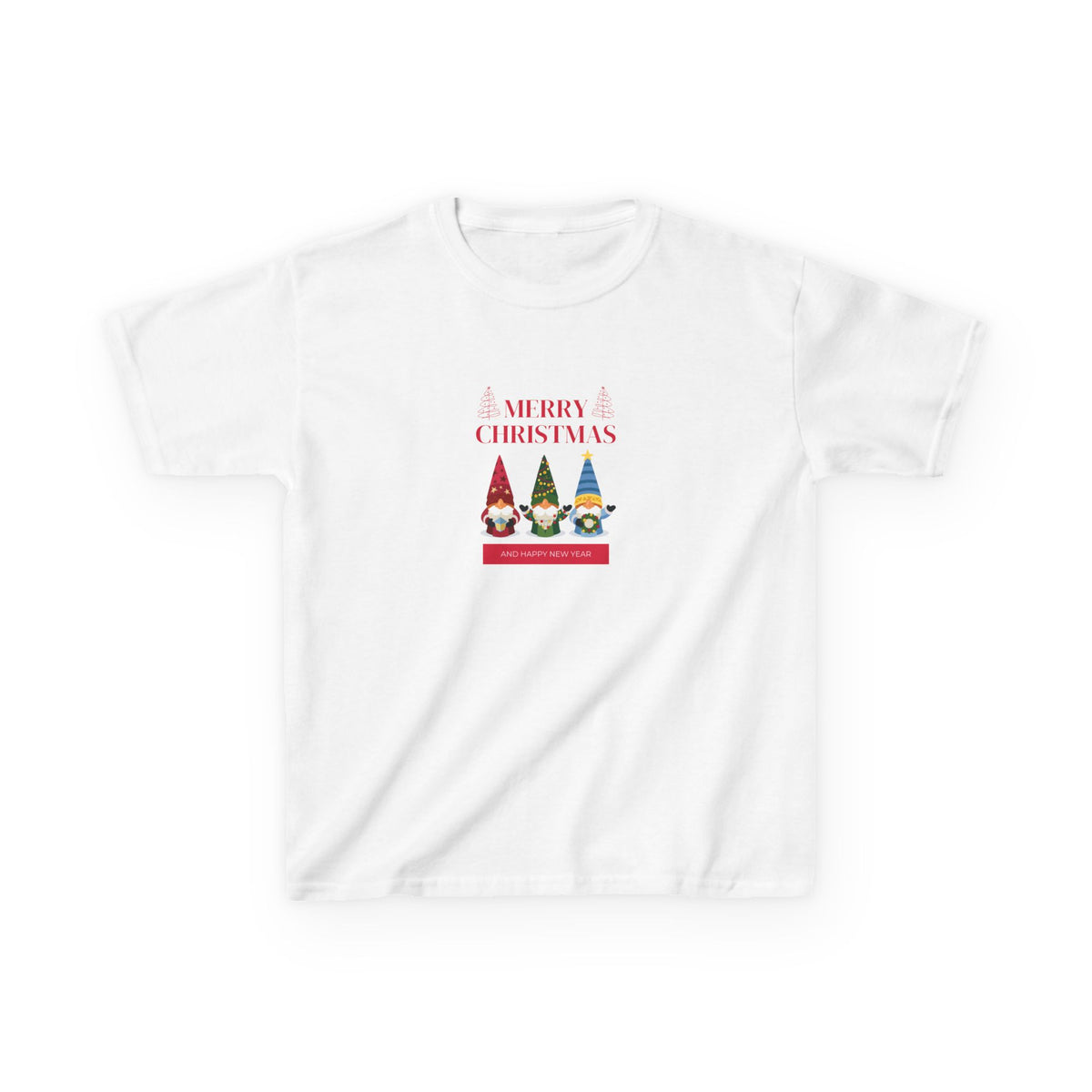 Merry Christmas 3 gnomes - Youth/Kids Heavy Cotton Tee