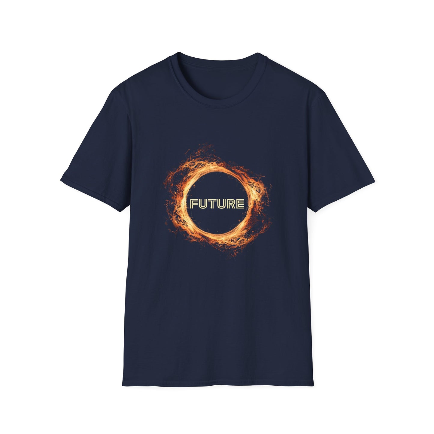 Future (flame) - Unisex Softstyle T-Shirt