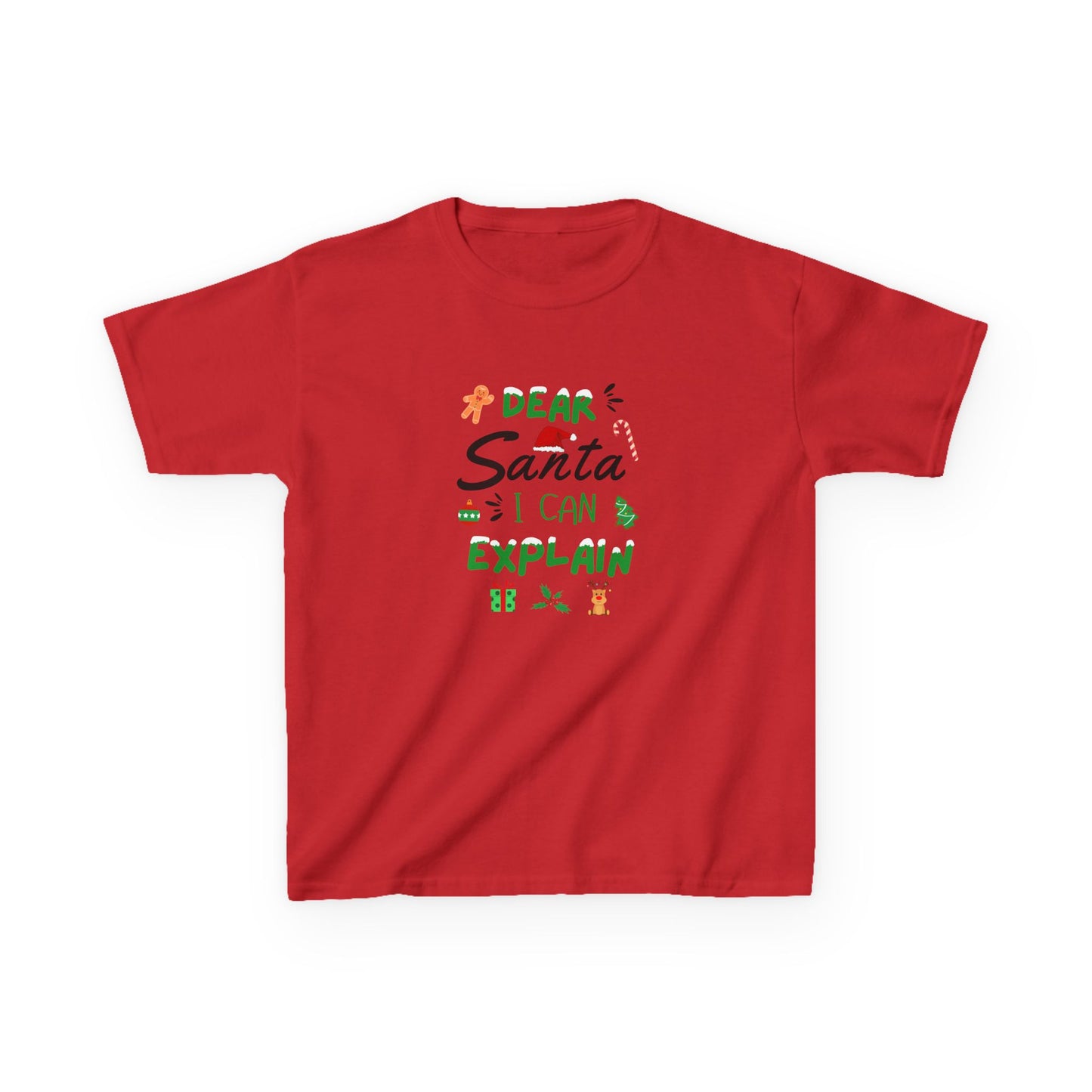 Dear Santa, I can explain - Youth/Kids Heavy Cotton Tee