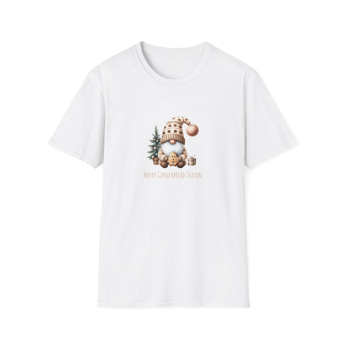 Merry Gingerbread Season - Unisex Softstyle T-Shirt