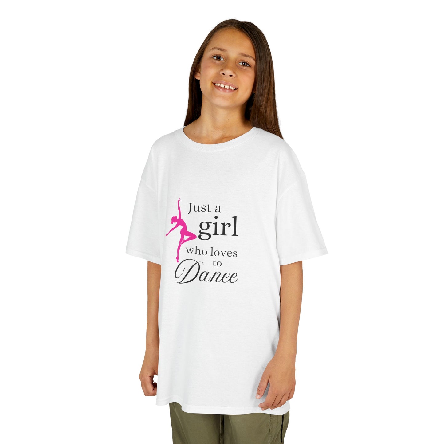Just a girl who loves to dance - Youth / Kids Heavy Cotton™ Tee