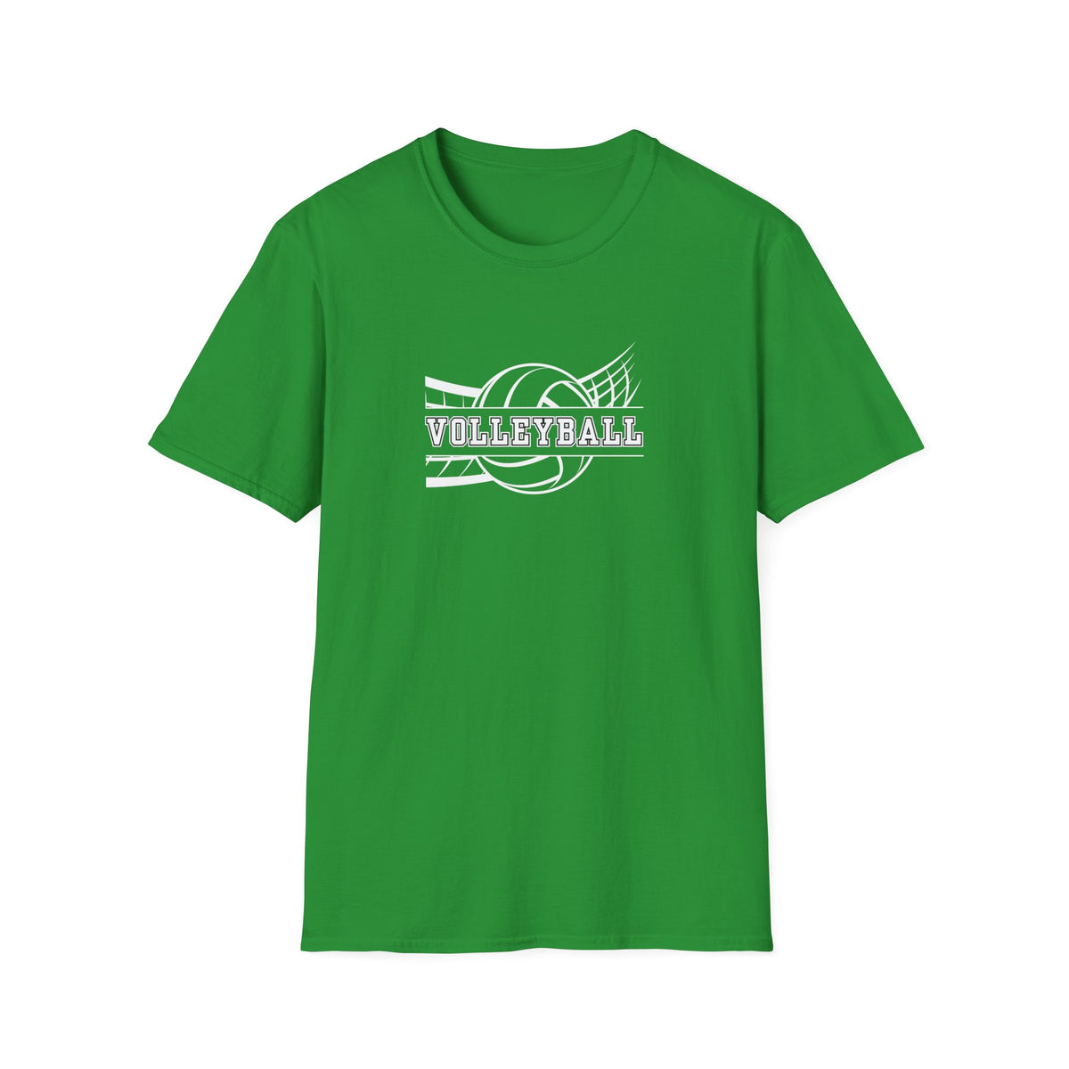 Volleyball (net) - Unisex Softstyle T-Shirt