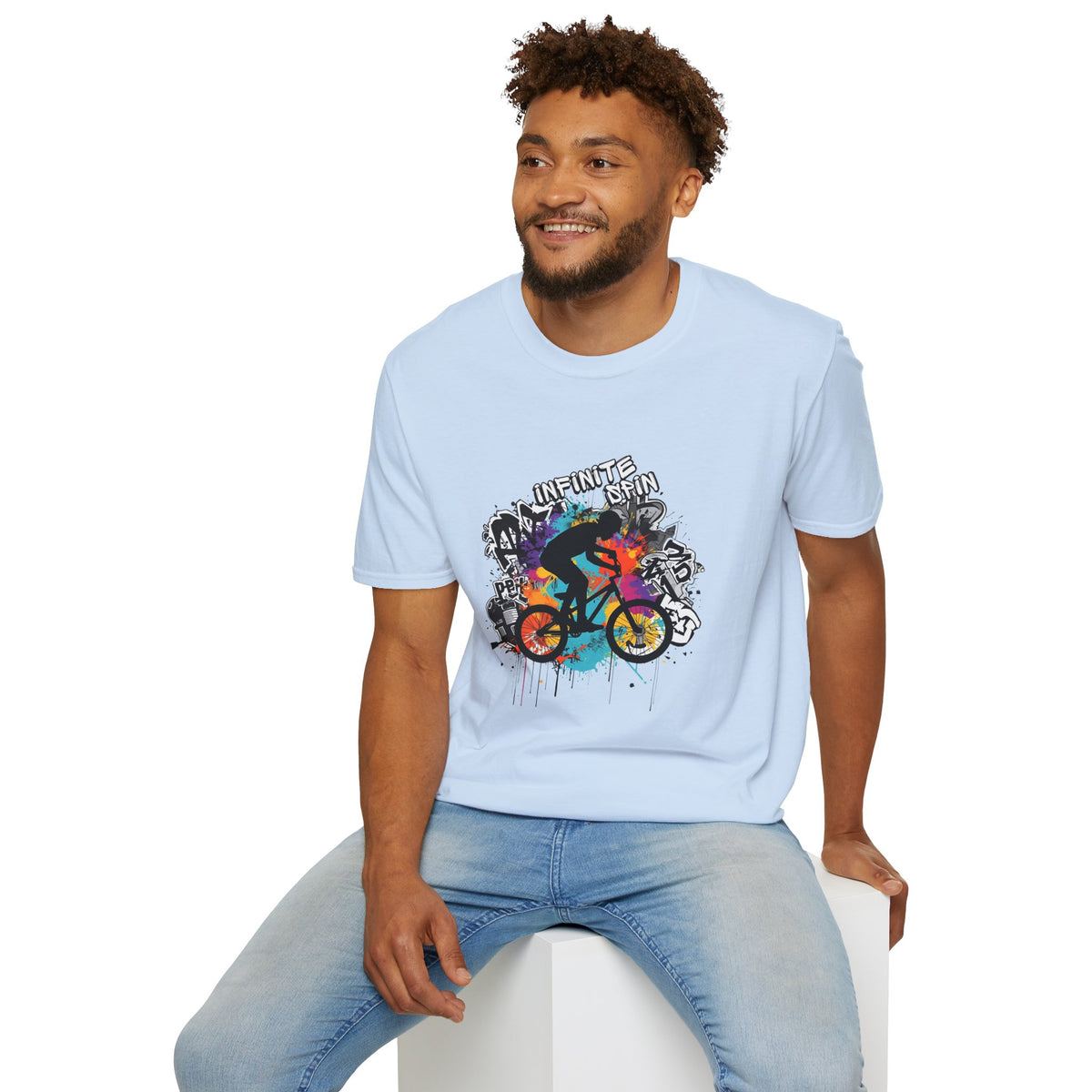 Infinite Spin - Unisex Softstyle T-Shirt