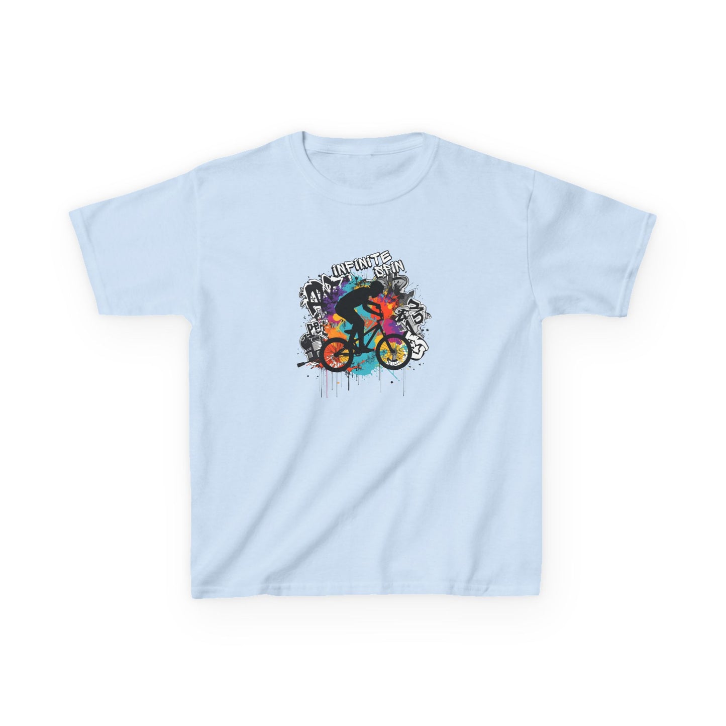 Infinite Spin (bike) - Youth / Kids Heavy Cotton™ Tee
