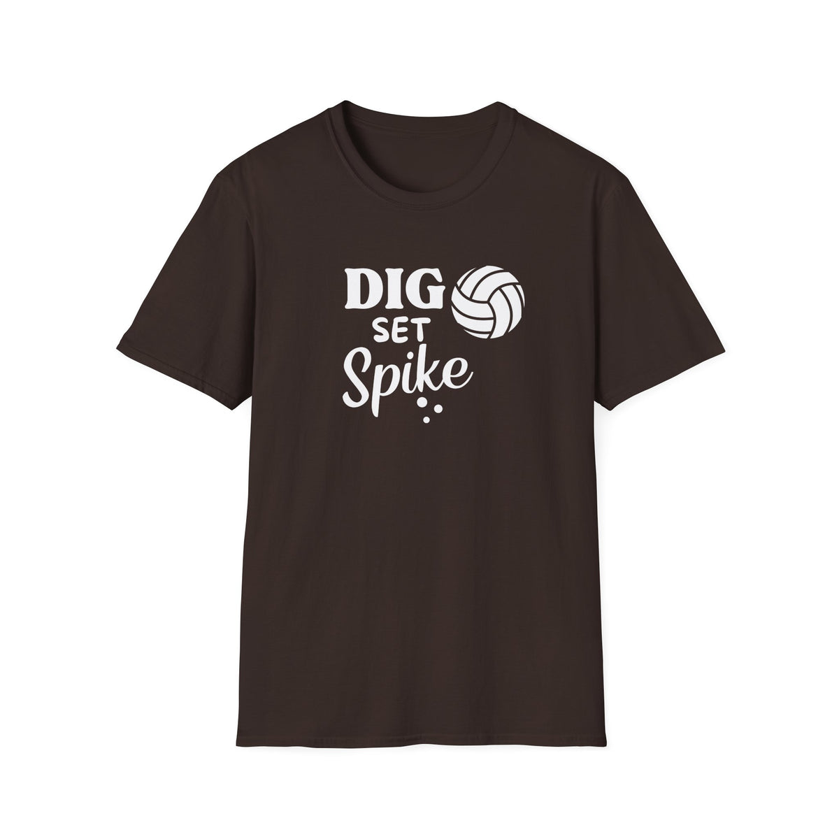 Dig Set Spike - Unisex Softstyle T-Shirt