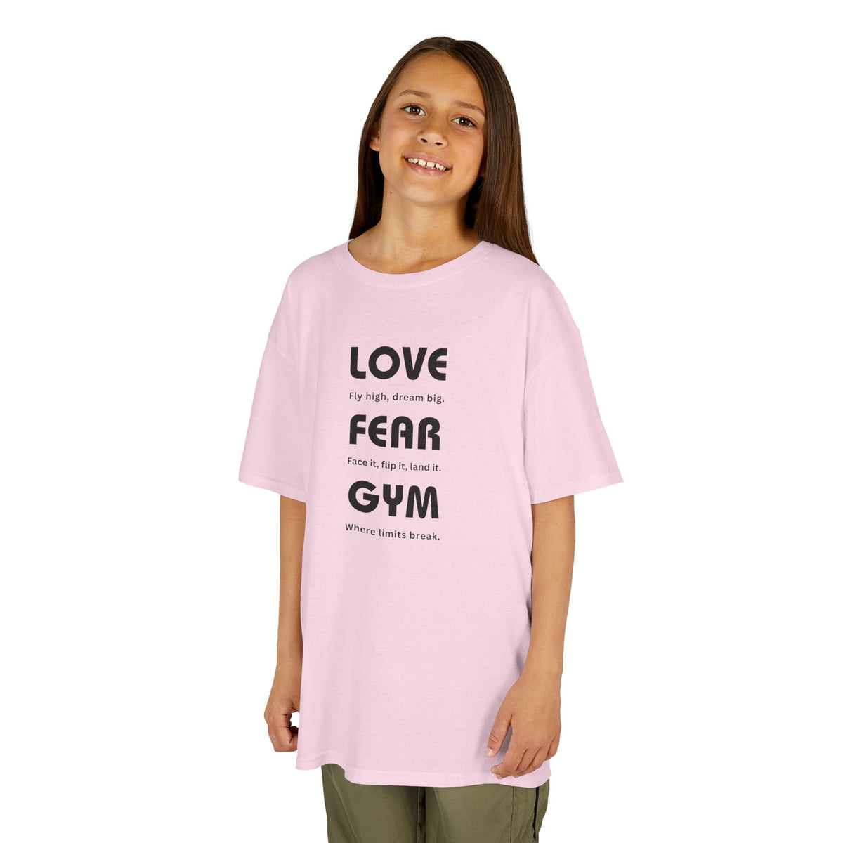 Love Fear Gym - Youth / Kids Heavy Cotton™ Tee