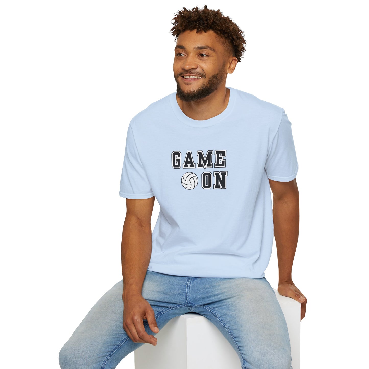 Game On Volleyball - Unisex Softstyle T-Shirt