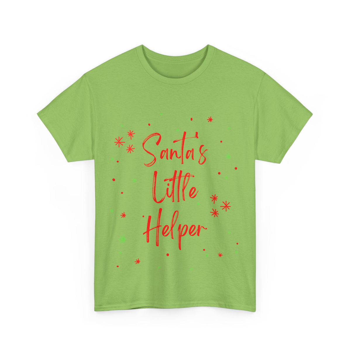 Santa's little helper Christmas - Unisex Heavy Cotton Tee