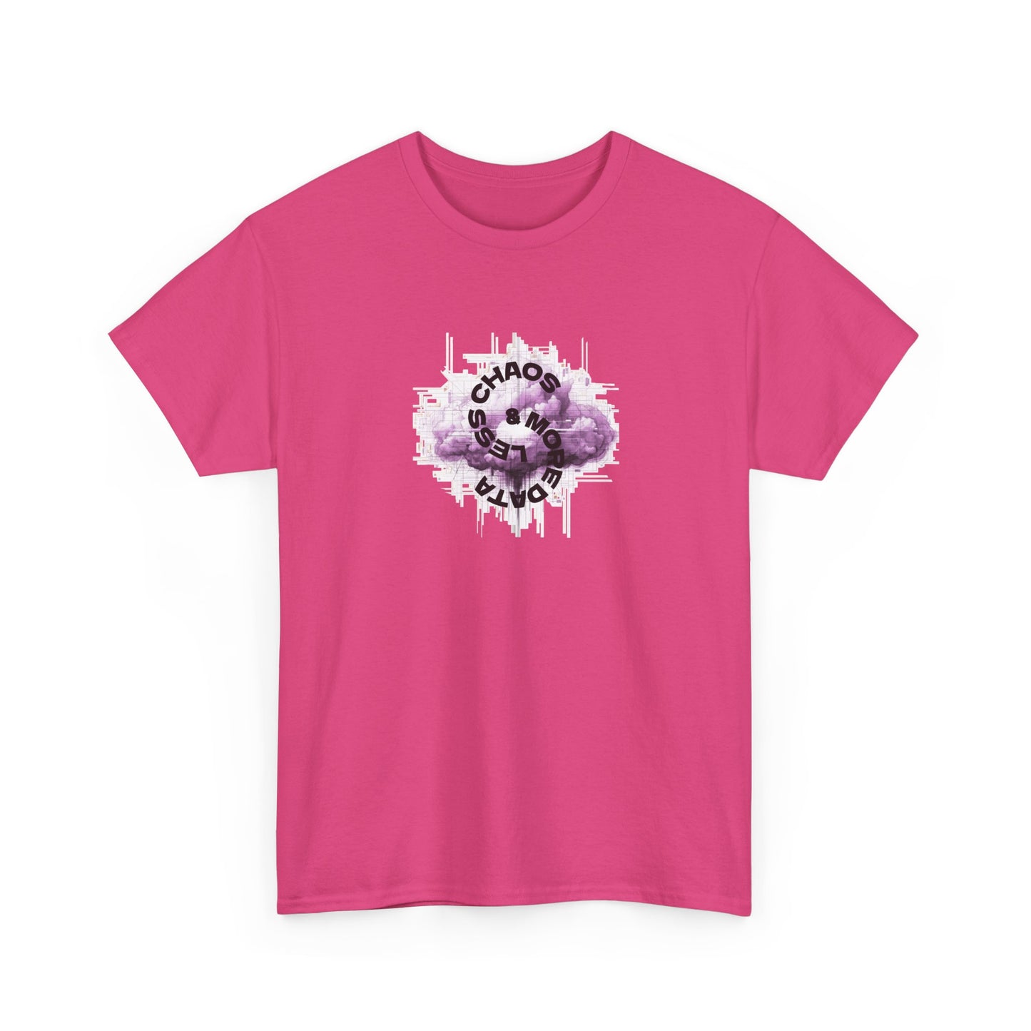 Less Chaos, More Data - Unisex Heavy Cotton Tee